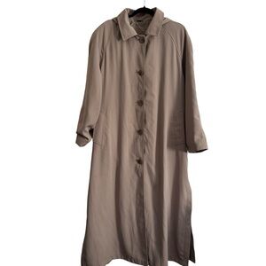 Midnight Velvet‎ Beige Trench Coat